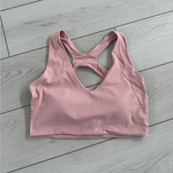 Lululemon Blend This Scoop Bra Top L/XL Strawberry Milkshake - Picture 1 of 4